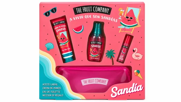 Tfc set summer sandia (colonia+cr manos+lip oil+estuche)