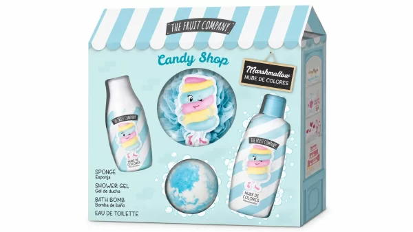 Tfc set summer candy nube colores (colonia+gel ducha+bomba+esponja)