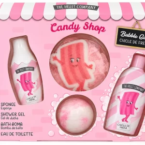 Tfc set summer candy chicle de fresa (colonia+gel ducha+bomba+esponja)