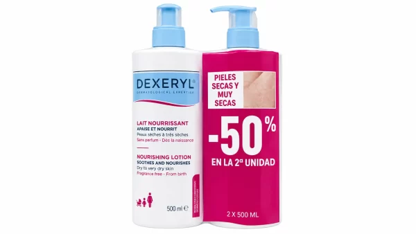 Dexeryl locion nutritiva duplo 2x500 ml