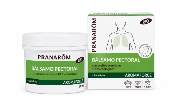 Pranarom aromaforce balsamo respiratorio pectoral bio 8oml