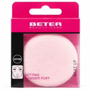 Beter borla para polvos de maquillaje algodon