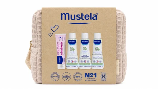 Mustela neceser beige / menta