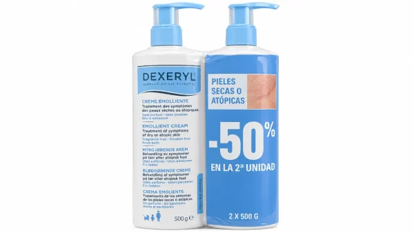 Dexeryl crema emoliente duplo 2x500 ml