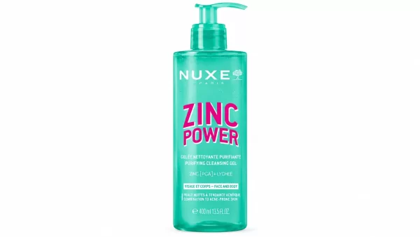 Nuxe zinc power gel de limpieza purificante 400 ml