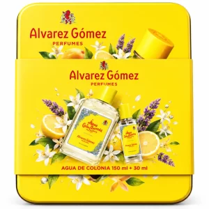 Agua de colonia concentrada alvarez gomez 1 envase 300 ml + emulsion 290 ml