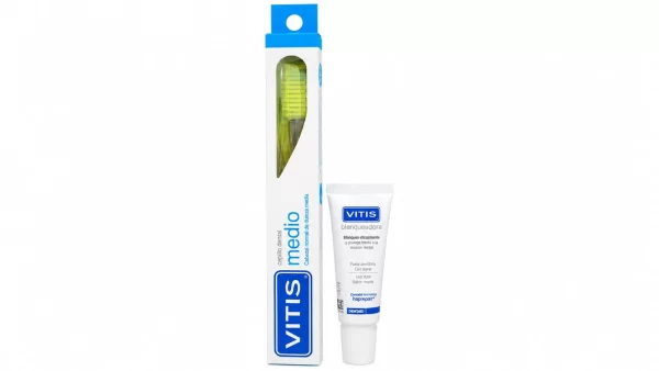 Cepillo vitis medio + pasta 12m