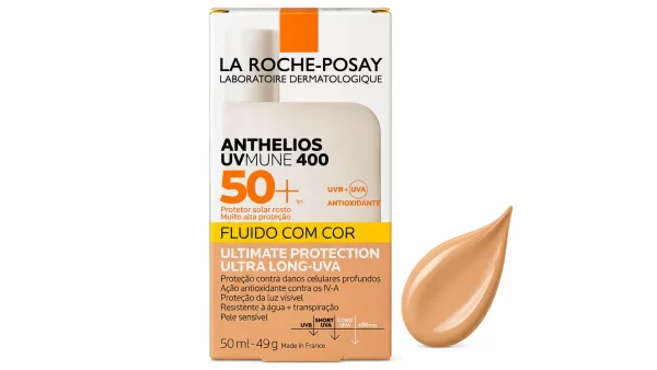 La roche posay anthelios fluido invisible spf 50+ color 1 bote 50 ml