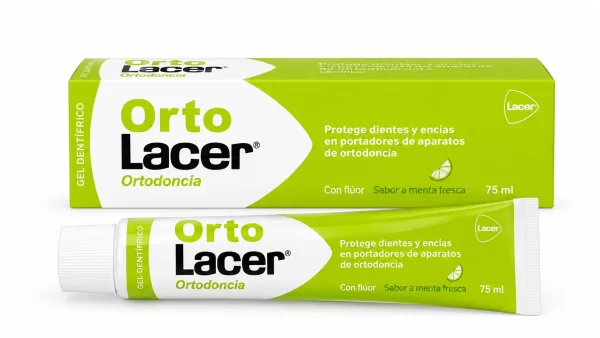 Ortolacer ortodoncia gel dentifrico 75 ml