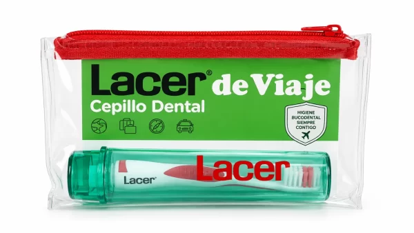 Cepillo dental adulto lacer viaje