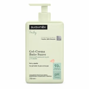 Suavinex baby gel-crema baño suave  1 envase 750 ml