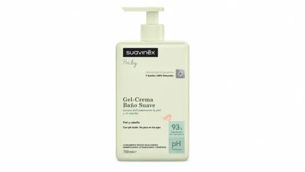 Suavinex baby gel-crema baño suave  1 envase 750 ml