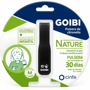 Goibi pulsera de citronella nature 1 pulsera negra