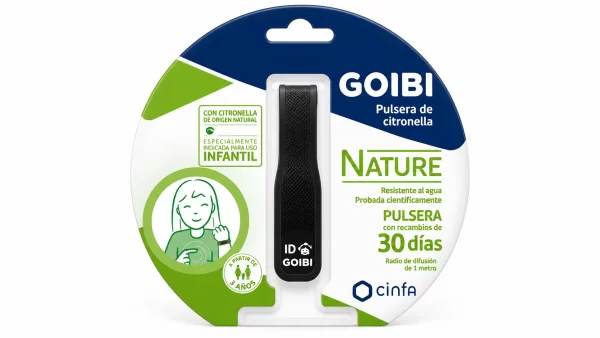 Goibi pulsera de citronella nature 1 pulsera negra
