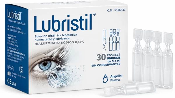 Lubristil solucion oftalmica  30 monodosis 0,3 m