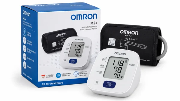Monitor de presion arterial automatico de brazo omron m2+ 1 unidad ref. hem-7188-le