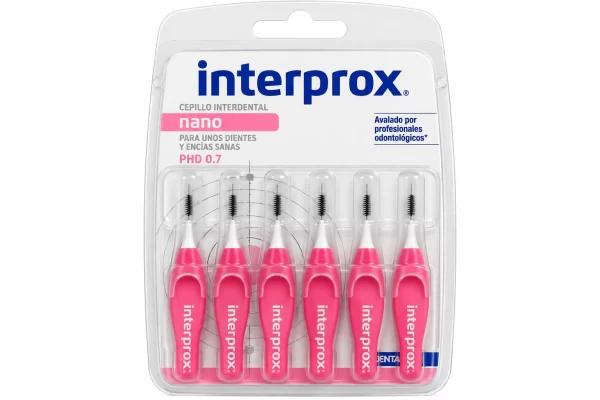 Cepillo interproximal interprox nano 6 cepillos
