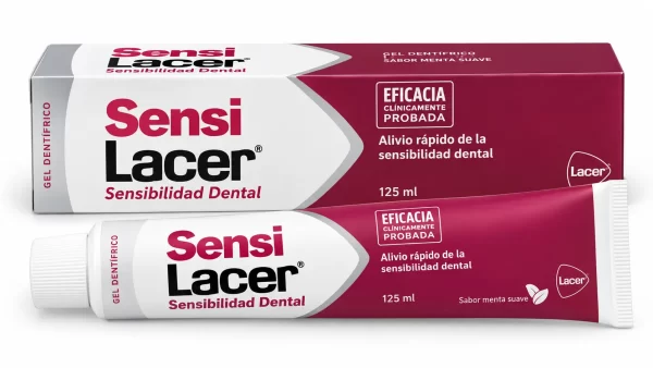 Sensilacer sensibilidad dental gel dentifrico 1 tubo 125 ml sabor menta suave