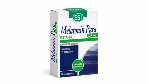 Melatonin retard tab esi 1,90 mg 60 tabletas