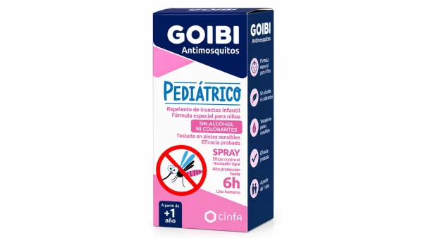 Goibi pediatrico repelente de insectos  1 spray 100 ml