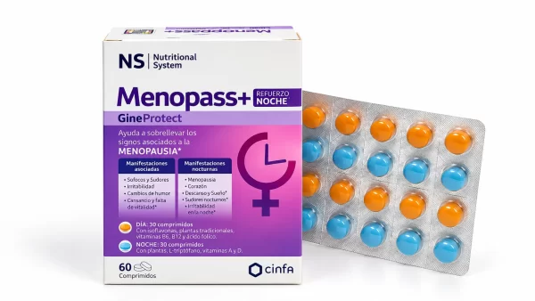 Ns menopass+ refuerzo noche 60 comprimidos