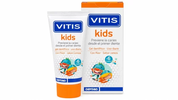 Vitis kids +2 años gel dentifrico 50 ml