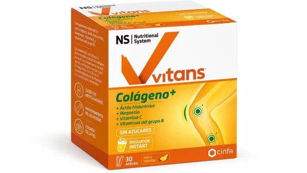 Ns vitans colageno+ 30 sobres 10,9 g sabor vainilla