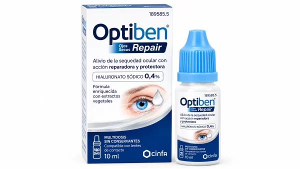 Optiben ojos secos repair 1 frasco 10 ml