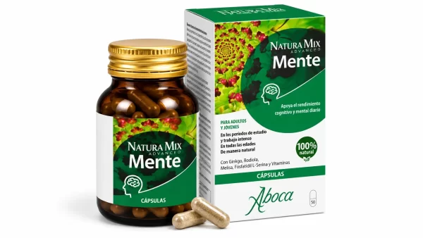 Natura mix advanced mente 50 capsulas