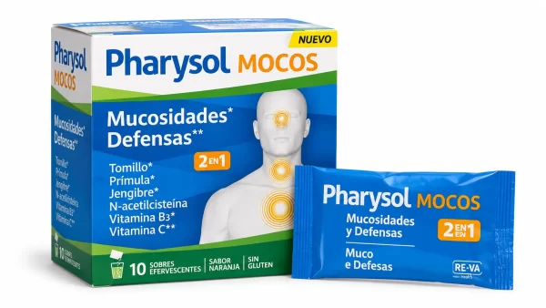Pharysolmocos  10 sobres efervescentes