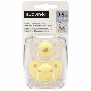 Suavinex chupete silicona anatomico clasico 0-6