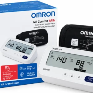 Monitor de presion arterial automatico de brazo omron m3 comfort afib 1 unidad ref. hem-7196-fle