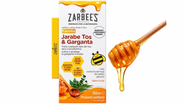 Zarbees jarabe familia tos y garganta  1 frasco