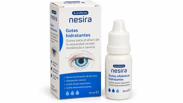 Acofarma nesira gotas oftalmicas hidratantes ah 0,3% 10 ml