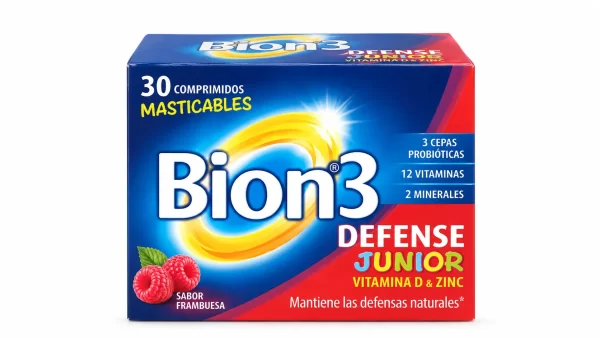Bion3 defense junior  30 comprimidos masticable