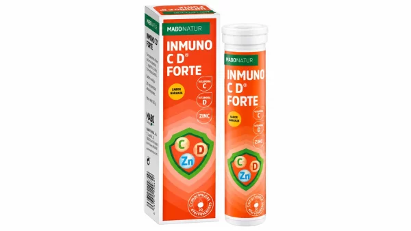 Mabonatur inmuno c d forte 20 comprimidos efervescentes sabor naranja