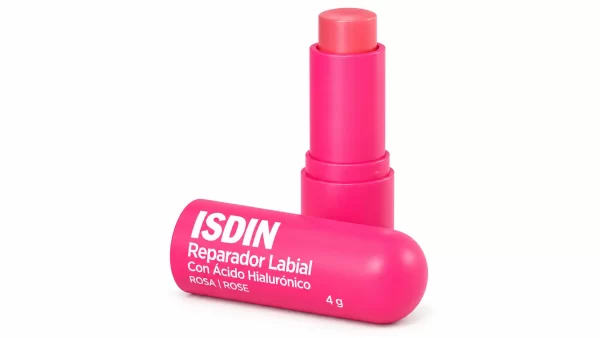 Isdin reparador labial 4 g color rosa