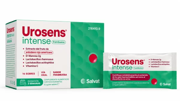 Urosens intense 14 sobres 3,1 g sabor frambuesa