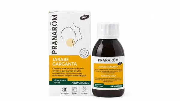Pranarom aromaforce jarabe garganta 150 ml