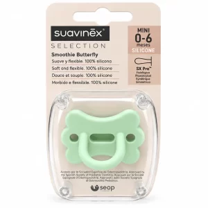 Suavinex chupete silicona fisiologico sx pro selection 0 - 6 m  smoothie butterfly