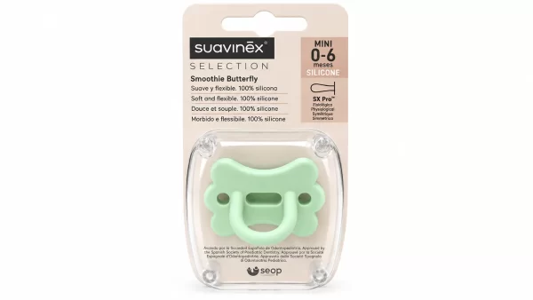 Suavinex chupete silicona fisiologico sx pro selection 0 - 6 m  smoothie butterfly
