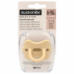 Suavinex chupete silicona fisiologico sx pro selection 6 - 18 m smoothie butterfly