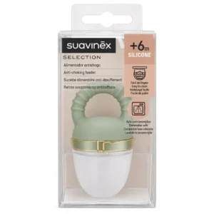 Suavinex alimentador antiahogo silicona selection + 3 meses 1 unidad colour essence