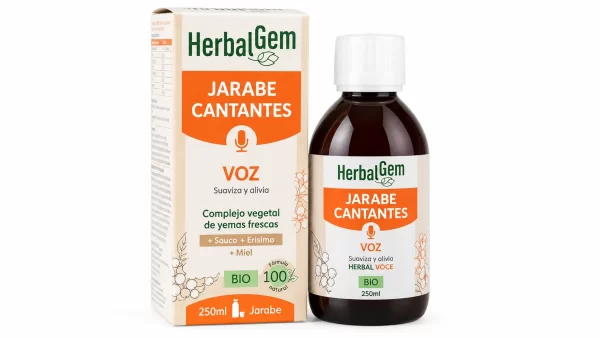 Herbalgem jarabe de los cantantes 1 envase 250 ml