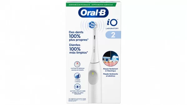 Cepillo dental electrico oral-b io laboratory 2 1 unidad color blanco