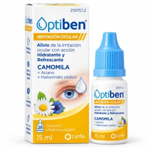 Optiben irritacion ocular+ camomila 1 frasco 15 ml