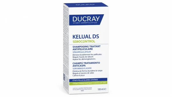 Kelual ds sebocontrol champu tratamiento anticaspa ducray 1 envase 100 ml