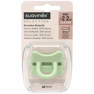 Chupete silicona fisiologico suavinex sx pro selection smoothie butterfly -2 - 2 m