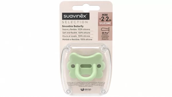 Chupete silicona fisiologico suavinex sx pro selection smoothie butterfly -2 - 2 m