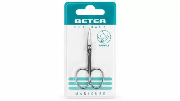 Tijera manicura beter uñas curva  9,2 cm